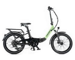 JOBOBIKE Ace Elektrische Vouwfiets - Lage Instap - 20 Inch - 250W Motor - 7 Versnellingen - 50 km Actieradius - Mechanische Schijfremmen - Groen