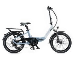 JOBOBIKE Ace Pro Elektrische Vouwfiets - Lage Instap - 20 Inch - 250W Motor - 7 Versnellingen - 50 km Actieradius - Hydraulische Schijfremmen - Blauw