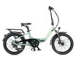 JOBOBIKE Ace Pro Elektrische Vouwfiets - Lage Instap - 20 Inch - 250W Motor - 7 Versnellingen - 50 km Actieradius - Hydraulische Schijfremmen - Groen