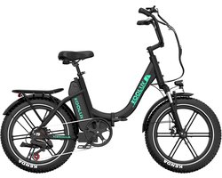 KOOLUX KL6S – Folding E-Bike – 250W Motor – 48V 15.6Ah Battery – 20" Fat Tires – Hydraulic Brakes