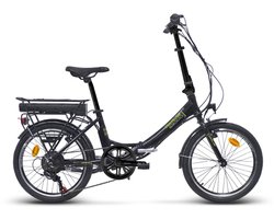 Orus E2000 vouwfiets e-bike 10.4 Matt Black