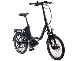 Qivelo Devron Fold – Zwart – Elektrische Vouwfiets 324Wh
