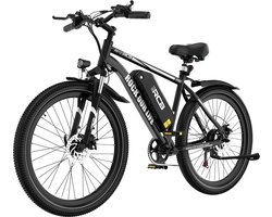RCB RK15Pro Elektrische Fiets - 29 Inch 250W City Commuter EBike - 25km/h -36V& 15.6AH - Shimano 7 versnellingen- Zwart