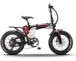 Velocifero TNT vouw-fatbike zwart 20 inch 624Wh