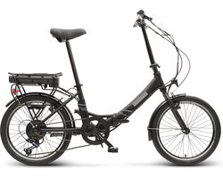 Villette les Vacances, vouwbare e-bike, 6 sp, 20 inch, zwart