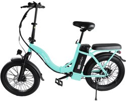 Windgoo E20 Elektrische Vouwfiets – Rijklaar Geleverd - Windgoo Smart-app - 20 Inch - 250W Motor - 7 Versnellingen - 55 km Actieradius - Mechanische Schijfremmen - Lichtgroen