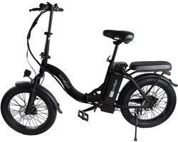 Windgoo E20 Elektrische Vouwfiets – Rijklaar Geleverd - Windgoo Smart-app - 20 Inch - 250W Motor - 7 Versnellingen - 55 km Actieradius - Mechanische Schijfremmen - Zwart