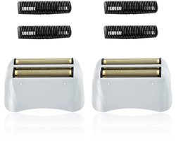 2-pack professionele scheermesjes, geschikt voor andis 17150 (TS-1) / 17155 / 17200 scheermessen, professionele vervangende mesjes "goud