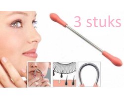 3 stuks - Dermarolling Epileerveer "Smooth Skin".LET OP 3 stuks verpakking.