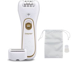 Beper 3BEPI001 - 2 in 1 Oplaadbare Epilator - Oplaadbare Epilator - Epilator met Oplader - Draadloze Epilator - Elektrische Epilator - Oplaadbare Haarverwijderaar