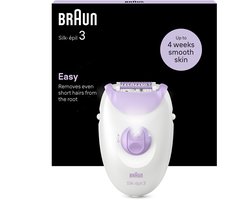 Braun Se3-000 Silk épil Epilator Paars