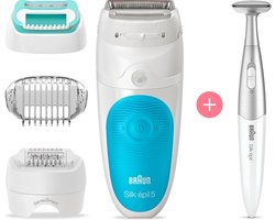 Braun Silk-épil 5 5-810  - Epilator - Wit/Turquoise