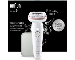Braun Silk-épil 9 - Epilator met Ladyshave opzetstuk - Goud/Wit