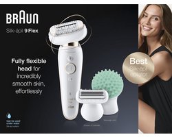 Braun Silk-épil 9 Flex 9-020 Wit/Goud - Epilator