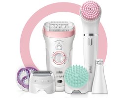 Braun Silk-épil Beauty Set 9 9-995 Deluxe - Epileerapparaat - Scheerapparaat - Scrubben En Reiniging