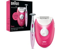 Braun Silk·épil 3 3-202 - Epilator Met Snoer