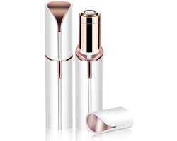 carmdering - Facial Hair Removal For Women - Elektrische Gezichts Ontharer - Pijnloze Mini Epilator USB Oplaadbaar - Kunststof - Compact En Huidvriendelijk Ontwerp - Voor Gezicht En Lichaam - 1 Stuk