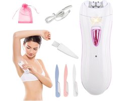 Core® Epileerapparaat dames - Epilator Gezicht & Lichaam - Ladyshave – Wit - 12cm x 4cm x 2cm