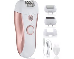 CRLYN® Epilator - Ladyshave - Epileerapparaat Dames - Wit en Roze