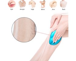 Crystal Hair Remover - Glas scheermes - Tiktok trend - Pijnloos Magic Epilator - Glas Scheerapparaat voor Veilige en Eenvoudige Ontharing - Geschikt voor Benen, Armen, Rug en Lichaam - Beauty Scheerapparaat