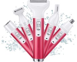 Elektrisch Scheerapparaat en Bikinitrimmer Set - Draadloos Oplaadbaar - Voor Glad Scheren en Precies Trimmen - Grooming Duo voor Vrouwen - Beauty Essentials