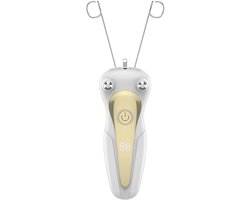 Elektrische gezichts-epilator voor vrouwen - Elektrische gezichts-epilator - USB-gezichtsepilator met LED - Gezichtsepilator voor vrouwen - Gezichtsmassager - Scheerapparaat