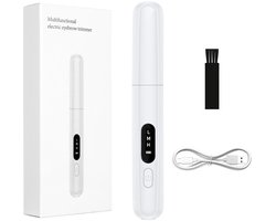 Elektrische Wenkbrauw Trimmer voor Vrouwen – Bikinitrimmer – Gezicht Ontharing – Oplaadbare Mini Trimmer voor Gezicht en Body – 1 Stuks