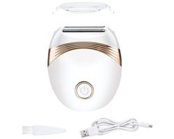 Epilator - Gezichtsepilator Skin Gezichtsepilator - Epilator voor dames - Wit - Benen - Gezicht - Oksel nat en droog epilator