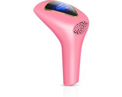 Epilator, ontharingsapparaat, 8 snelheidsstanden, geschikt voor mannen, vrouwen, lichaam en oksels (roze)