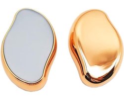 Epilator Voor Vrouwen - Scheerapparaat Vrouw - Epilator - Waterdicht - Haar Verwijderaar - Gladde Huid - Ontharingscrème - Kristallen Ontharingscrème - Herbruikbare - Exfoliatie - Verwijder dode huidcellen - Goud