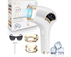 Equivera Laser Ontharingsapparaat - Laser Ontharing - Ontharingslaser - Ontharen voor Thuis - Epilator - Epileerapparaat