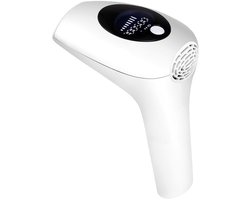 Flitslaser ontharingsapparaat, permanente IPL pijnloze elektrische ontharingsmachine, fotonverjongingsinstrument, thuis, mannen en vrouwen, volledige lichaamsontharingsapparatuur, wit