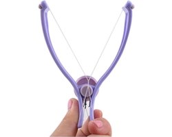 Gezichtshaar Verwijderaar – Pijnloze Wenkbrauw Epilator – Draadloos – Waterdicht – Geschikt voor Alle Huidtypes – Inclusief 10 Reserve Draadjes