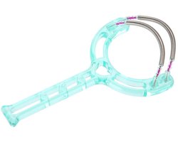 Gezichtshaarverwijderaar 2 Kleuren Draagbaar Epilator Tool voor Gezicht en Lippen in Groen