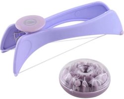 IBBO Shop - Gezichtshaar Verwijderaar - Wenkbrauw Epilator - Draadloze Epilator - Gezichtshaar - Pijnloos - touw epilator - ontharen - 10 Extra Draadjes