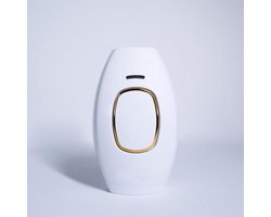 IPL Laser-Ontharingsapparaat – 500.000 Flitsen - Wit – Quartz Xenon Lamp – Permanente Haarverwijdering – Compact & Veilig-36 Watt-Geen ijskoeling-langdurige resultaat-5 energieniveaus-benen-armen-oksels-bikinilijn- Sinterklaas-Black Friday