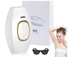 IPL-laserontharingsapparaat, permanente en pijnloze ontharing, 990.000 lichtpulsen, geschikt voor gezicht, oksels, benen en bikinilijn.