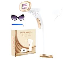 IPL Ontharingsapparaat - 999.900 flitsen - Epileer apparaat - Laser en Lichtontharing - voor Mannen en Vrouwen