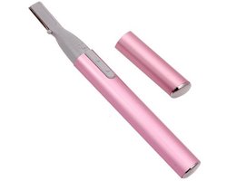 KARZO - bikini trimmer vrouwen Oogbrow Trimmer, Elektrische Mini Epilator Oogbrow Haarverwijderaar voor Brows Gezicht Lichaam, Pijnloze Directe Haarverwijdering, Batterij Aangedreven