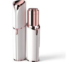 Ontharingsapparaat Geschikt voor gezichtshaar en baard Geschikt voor vrouwen, pijnloze ontharingsapparaat Geschikt voor de gevoelige huid, pijnloos scheerapparaat Geschikt voor het gezicht Geschikt voor vrouwen - inclusief batterijen.