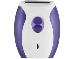 Oplaadbaar, draagbaar apparaat voor gezichtsbeharingverwijdering voor vrouwen, voor een gladde huid.
