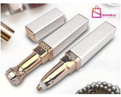 Oplaadbare Wenkbrauw epilator dames – epilator gezicht voor Vrouwen – 2 Opzetstukken – USB epilators – wenkbrauw trimmer vrouw – Wit - 57750