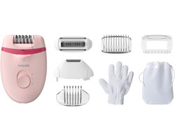 Philips Satinelle Essential BRE285/00 epilator Roze