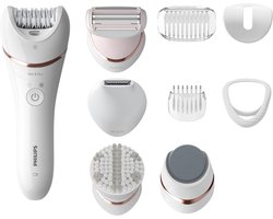 Philips Series 9000 Beautyset – Epilator & Trimmer – 12 Accessoires – Gladde Huid tot 4 Weken – BRE740/91