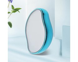PULUZ Crystal Hair Eraser voor mannen en vrouwen - Herbruikbare magische ontharingstool - Pijnloze exfoliatie voor rug-armen en benen (blauw)