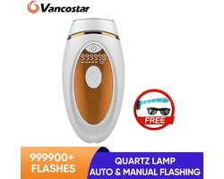 QPFO® IPL Ontharingsapparaat - Pijnloze Laser Ontharing - Permanente Photoepilatie Voor Thuisgebruik