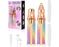 Quvo® Epilator Gezicht - Epilator - Gezichtepilator Vrouw - Epilator Gezicht Vrouw - Epilator Face - Roségoud - 17cm x 10cm x 4cm