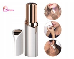 SAABW epilator gezicht & Body Trimmer – Pijnloos – Met LED-verlichting – Dames Scheerapparaat epilators – Compact & Elegant ontharing – Wit – ontharingsapparaten – 14548