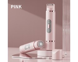 Silky Smooth Shaver - Dames - Elektrisch scheerapparaat voor dames - Scheerapparaat - Epilator - Dames - Scheerapparaat - Dames Scheerapparaat - Epilator - 2-in-1 elektrisch scheerapparaat voor dames - Roze