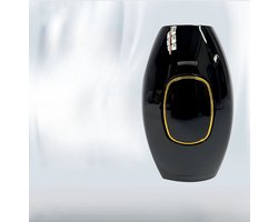 Thuisgebruik ontharingsapparaat, ontharing, draagbare elektrische ontharingsapparaat voor mannen en vrouwen, thuisgebruik, schoonheidsapparaat, elektrische scheerapparaat voor het hele lichaam, zwart